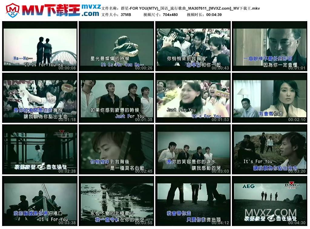 群星-FOR YOU(MTV)_国语_流行歌曲_MA307611